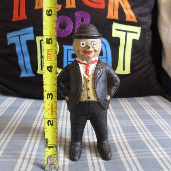 Cast Iron A C‎ Williams Business Man in Suit Bank Collector - Picture 1 of 7